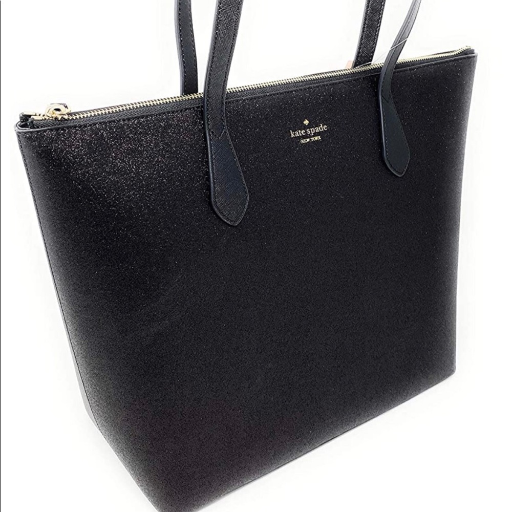 Brand NEW Kate Spade sparkly black tote